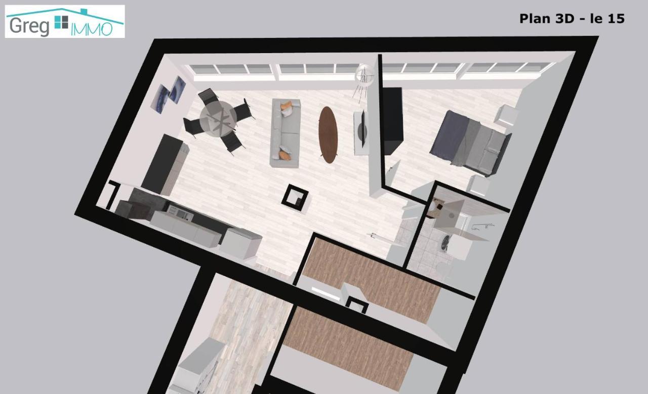 Le 15-Gregimmo-Appart'Hotel モンベリアル エクステリア 写真